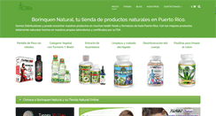 Desktop Screenshot of borinquennatural.com